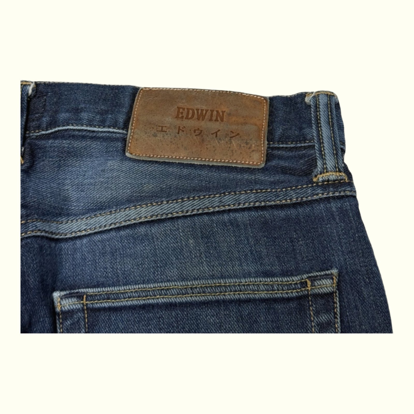 Edwin ED-55 Jean Regular Homme Streetwear japonais – W30