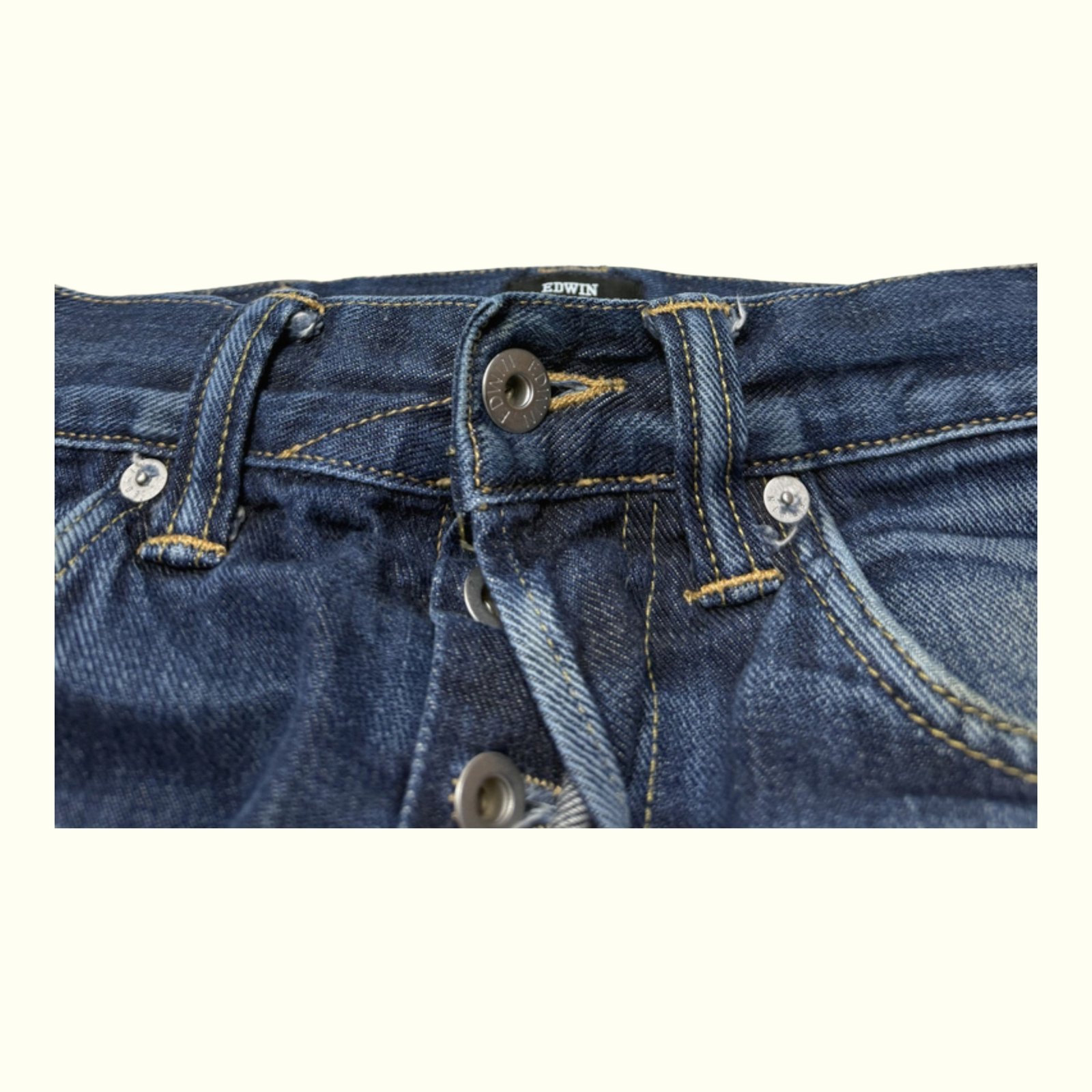 Edwin ED-55 Jean Regular Homme Streetwear japonais – W30