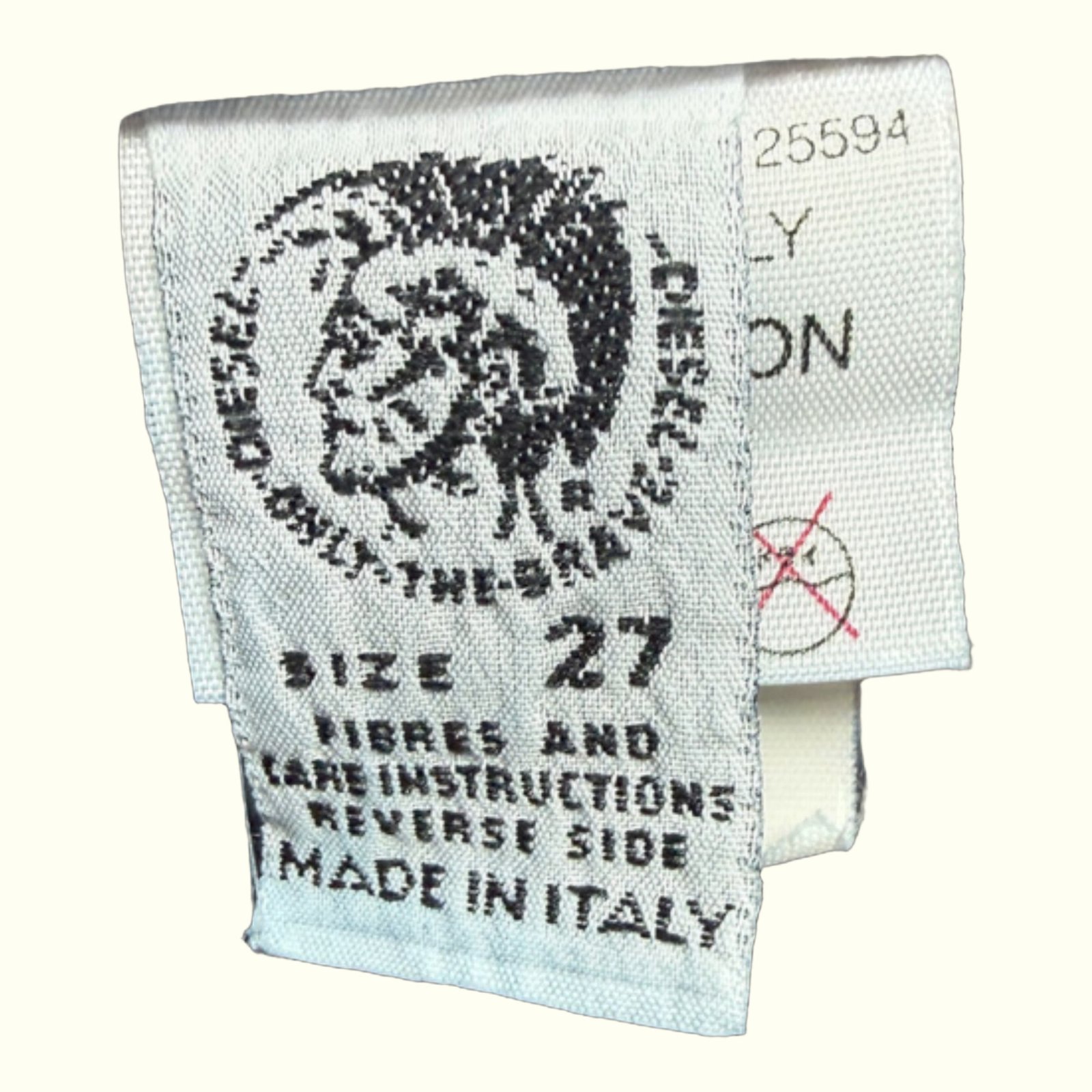 Diesel Jean Regular Femme 1990s Vintage – W27