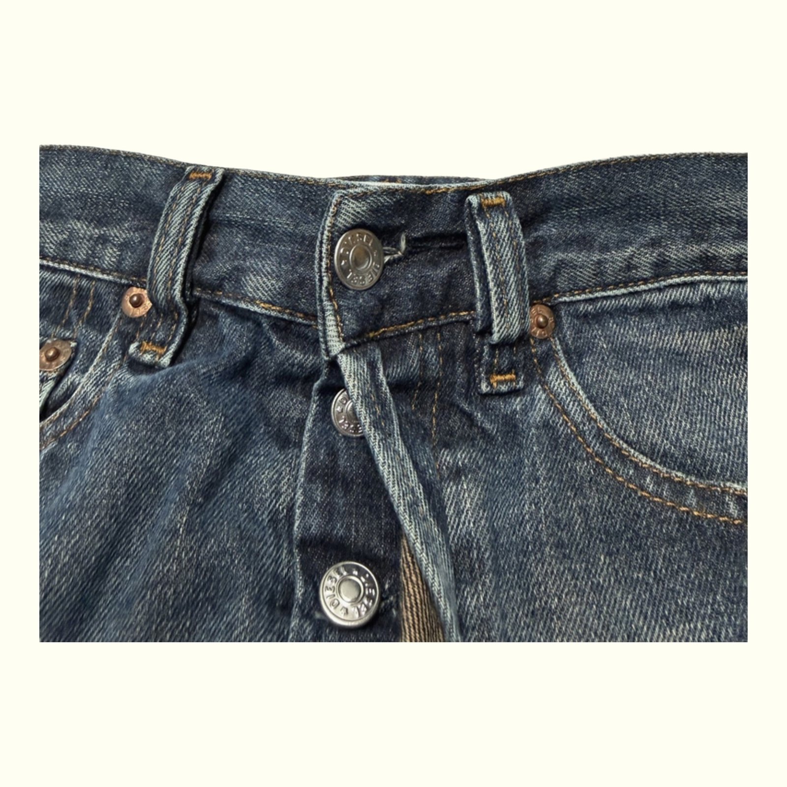 Diesel Jean Regular Femme 1990s Vintage – W27