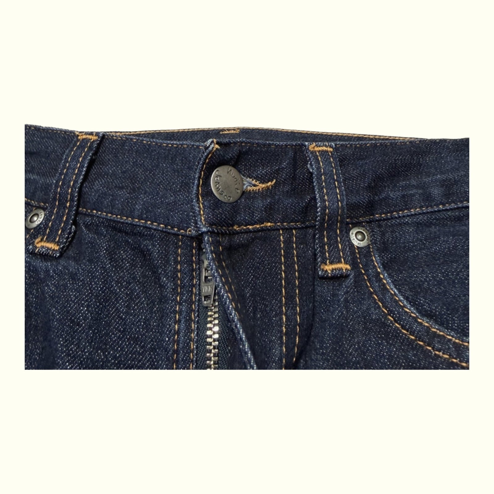 Nudie Jeans Co Jeans Regular Herren Minimalistisch – W28