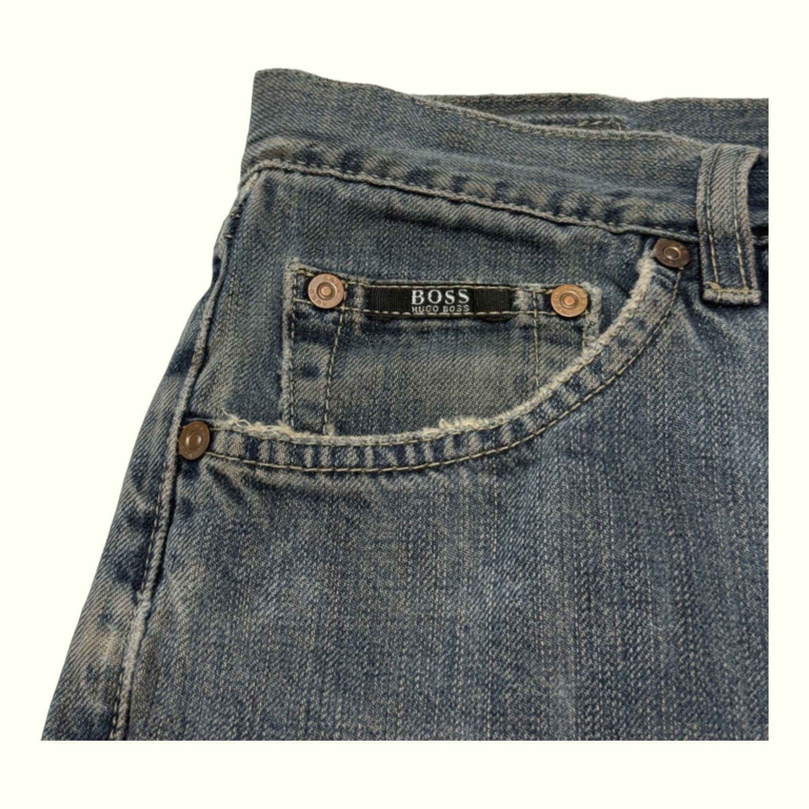 Boss Jean Regular Homme 2000s Vintage – W34
