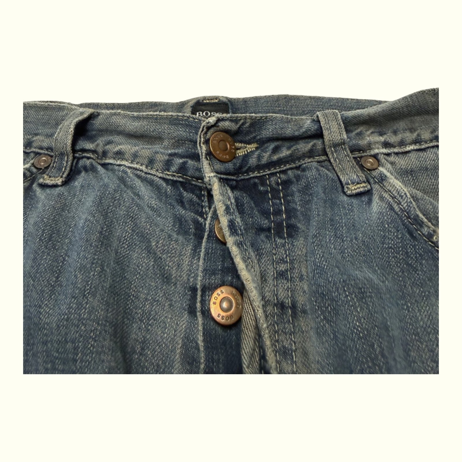 Boss Jean Regular Homme 2000s Vintage – W34