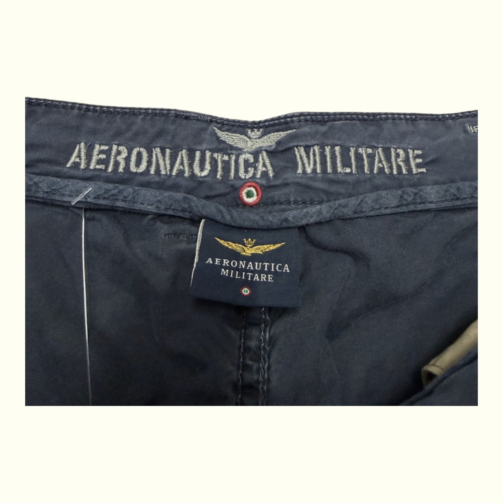 Aeronautica Militare Pantalon cargo Regular Homme Utility – W34