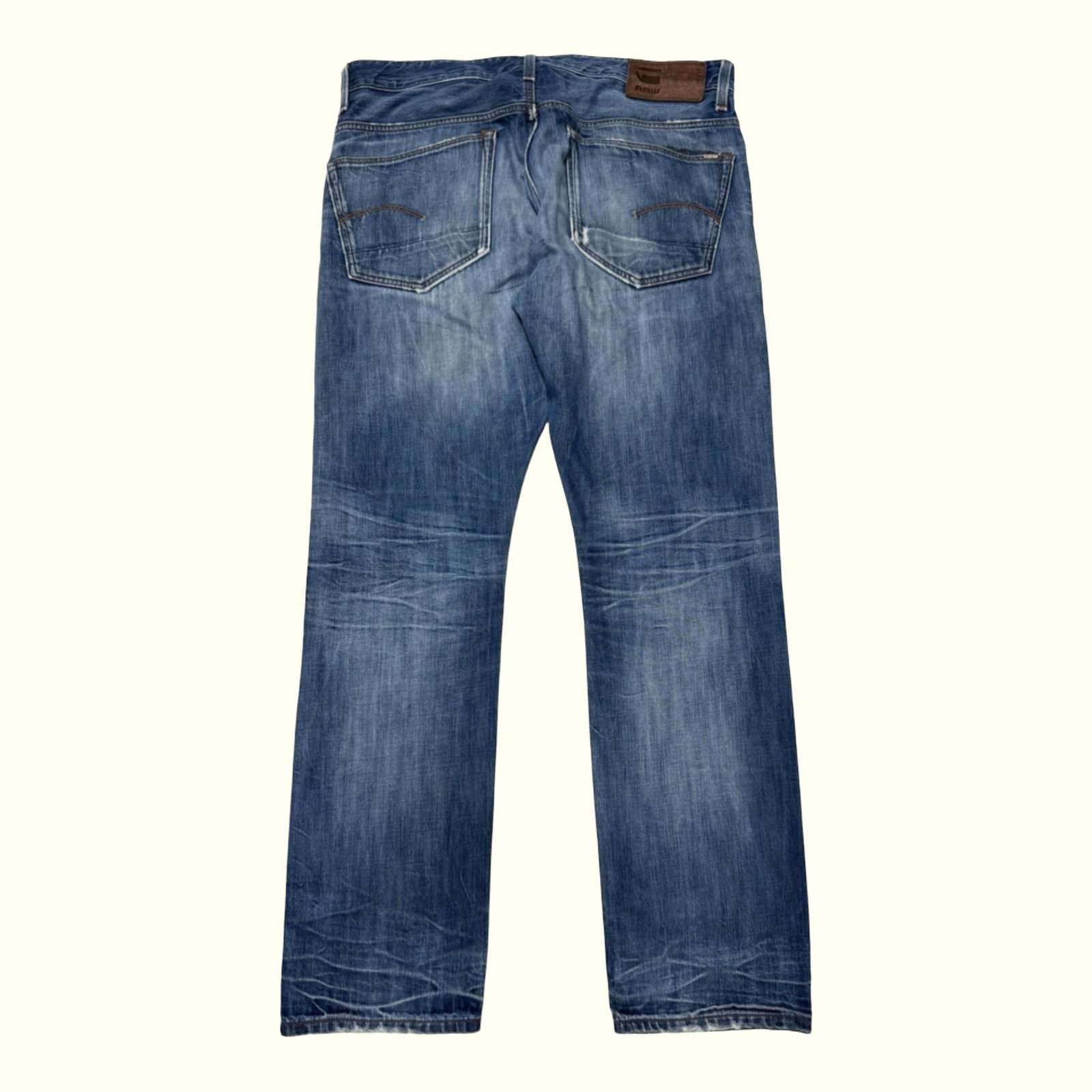 G-Star Raw 3301 Jeans Regular Heren Streetwear – W36