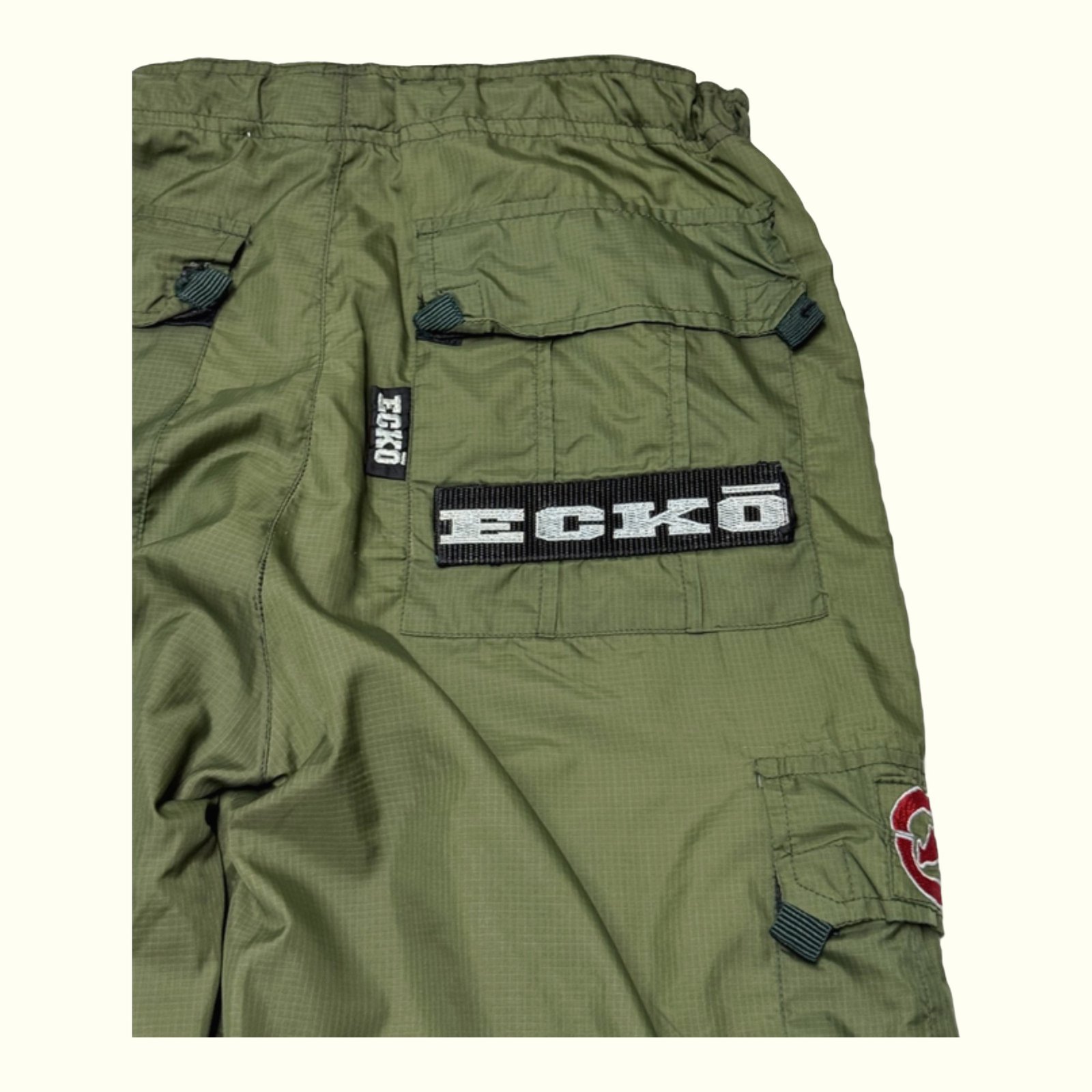 Ecko Unltd. Spodnie cargo Baggy Mężczyźni 2000s Y2K – W29