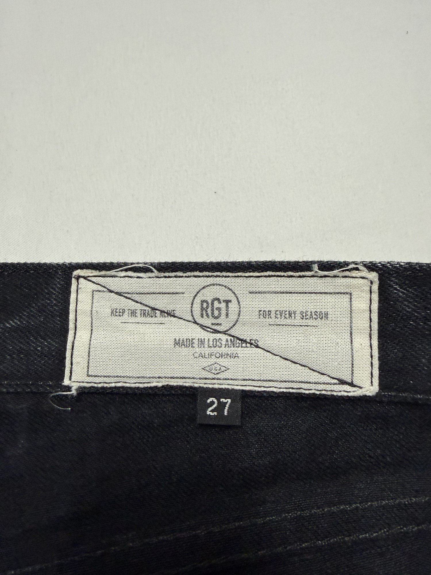 Rgt Jean Slim Homme Streetwear japonais – W27