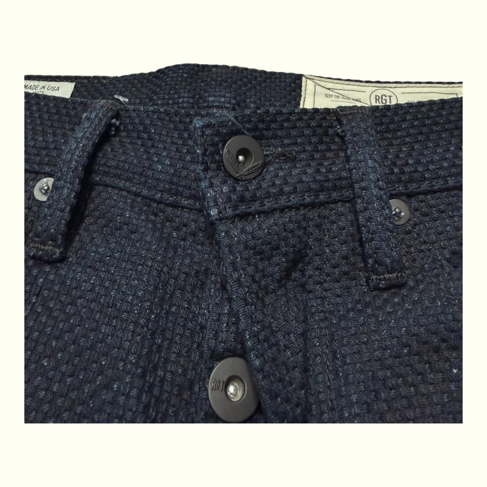Rgt Pantalon Slim Homme Streetwear japonais – W28