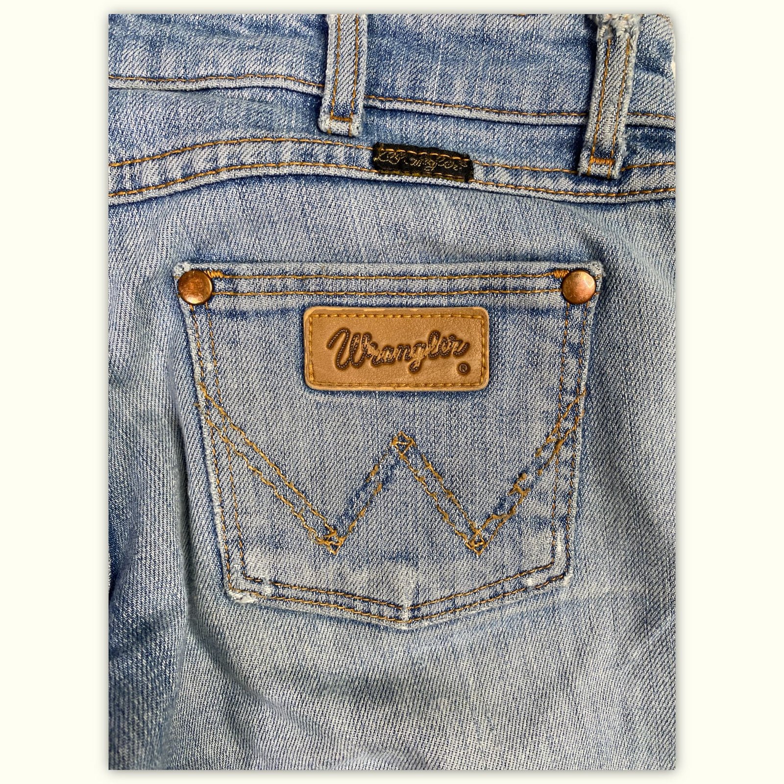 Wrangler Jean Évasé Femme 2000s Y2K – W28