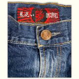 Oniarai Jean Regular Homme 2000s Streetwear japonais – W34