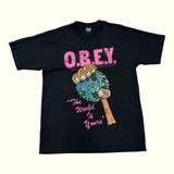 Obey t-shirt Regular Homem 2010s Streetwear – S