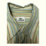 Lacoste Chemise Regular Homme 2000s Preppy – L
