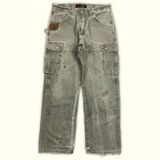 Wrangler Pantalon cargo Relaxed Homme 2000s Workwear – W34