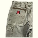 Wrangler Pantalon cargo Relaxed Homme 2000s Workwear – W34
