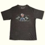 Newport Blue T-shirt Regular Homme 2010s Rétro – M