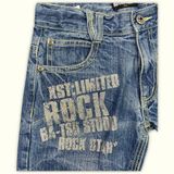 Ba-Tsu Studio Jean Regular Garçon 2000s Streetwear japonais – W28