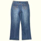 Blue Rocket Jeans Jean Regular Femme 2000s Y2K – W32