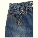 Blue Rocket Jeans Jean Regular Femme 2000s Y2K – W32