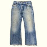 Diesel Vaqueros Regular Hombre 2000s Y2K – W34