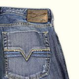 Diesel calças de ganga Regular Homem 2000s Y2K – W36