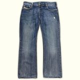 Diesel calças de ganga Regular Homem 2000s Y2K – W36