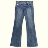 Diesel Jean Évasé Femme 2000s Y2K – W27
