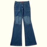 Mynagzu Jean Évasé Femme 2000s Y2K – W26