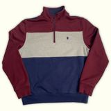 Izod Demi-zip Regular Homme Preppy – S