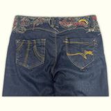 Desigual Jean Slim Femme 2010s Boho – W26