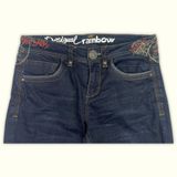 Desigual Jean Slim Femme 2010s Boho – W26