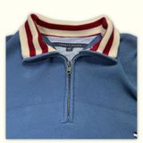 Tommy Hilfiger Demi-zip Regular Homme Preppy – XXL