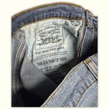Levi'S Jean Évasé Femme 2000s Y2K – W26