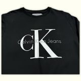 Calvin Klein Jeans Sweat Regular Homme Minimaliste – S