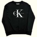 Calvin Klein Jeans Sweat Regular Homme Minimaliste – S