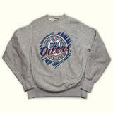 Trench Sweatshirt Oversized Herren 1990s Vintage – L