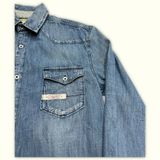 Tommy Hilfiger Chemise Regular Homme 2000s Western – S