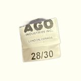 Ago Industries Inc. Pantalon cargo Regular Homme 1990s Workwear – W28