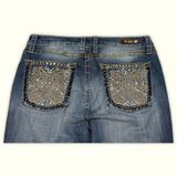 Wrangler Jean Évasé Femme 2010s Western – W29