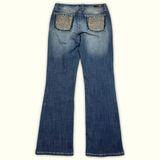 Wrangler Jean Évasé Femme 2010s Western – W29