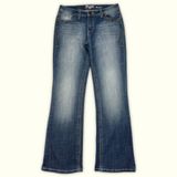 Wrangler Jean Évasé Femme 2010s Western – W29