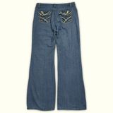 Gene Culture Jean Regular Femme 2000s Y2K – W34