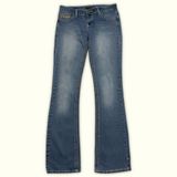 Twentyone Black Jean Évasé Femme 2000s Y2K – W30