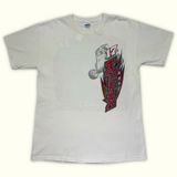 Gildan T-shirt Regular Uomo 2000s Streetwear – L