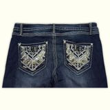 Rebel&Soul Jean Skinny Femme 2010s Y2K – W36