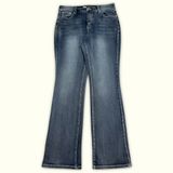 Est 1946 Denim Jean Évasé Femme 2000s Y2K – W30