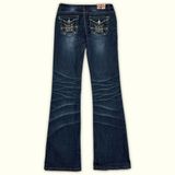 Machine Jean Bootcut Femme 2000s Y2K – W31