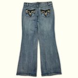 Venzia Jean Évasé Femme 2000s Y2K – W34