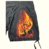 Spiral Short Large Homme Goth – XL
