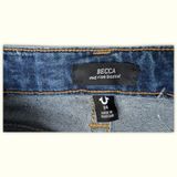 True Religion Jean Bootcut Femme 2010s Y2K – W24