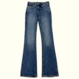True Religion Jean Évasé Femme Y2K – W24